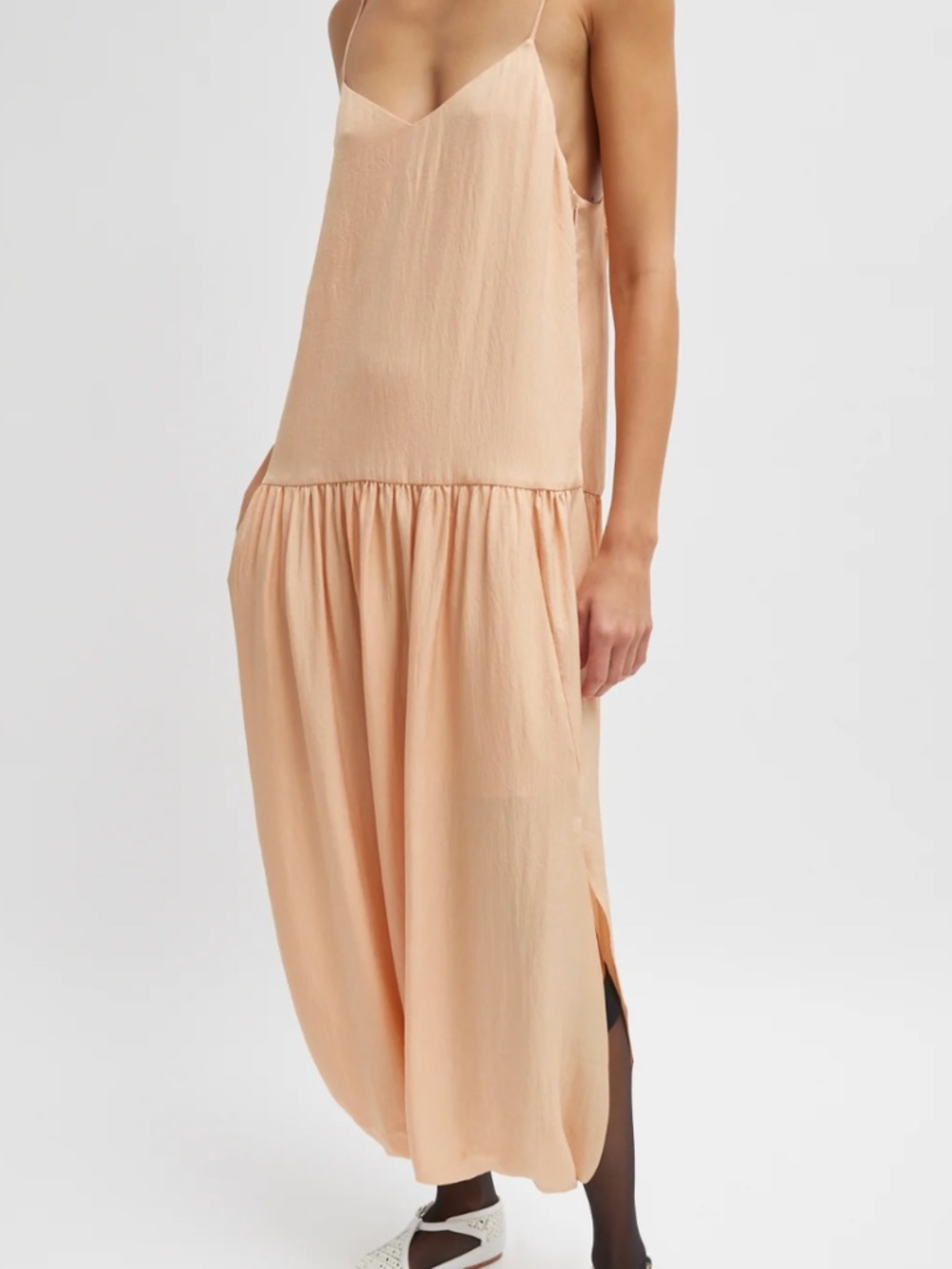 Tibi Spring Acetate Strappy Jalouise Dress 0